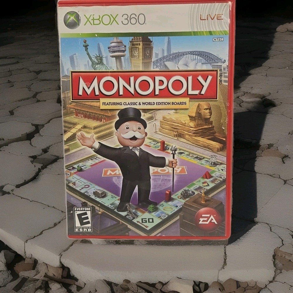 Monopoly Xbox 360 2008/nice disc. No Manual
